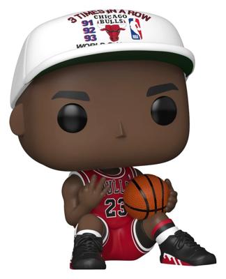 NBA Legends POP! Sports Vinyl Figure Chicago Bulls: Michael Jordan 3 Times in a Row 9 cm
