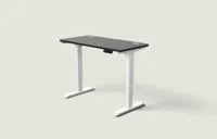 Desktronic HomePro bureau Wit / Zwart / 120x60 cm
