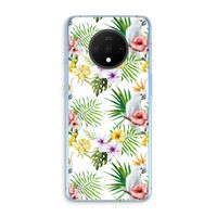Gele kuif: OnePlus 7T Transparant Hoesje