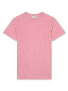 Marc Jacobs Kids robe courte à logo en jacquard - Rose