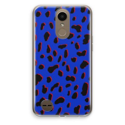 Blue Leopard: LG K10 (2017) Transparant Hoesje