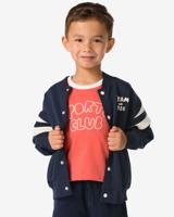 HEMA Kinder baseballjack donkerblauw (donkerblauw)