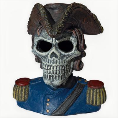 Superfish Deco Led Skull Pirate Handgeschilderde Aquariumdecoratie - Sfeervolle Onderwaterverlichting