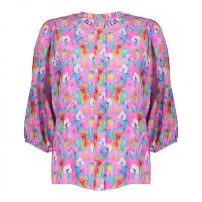 Geisha - Blauw | unisex | Blouse | Blauw | XXL | regular | Kamst mode