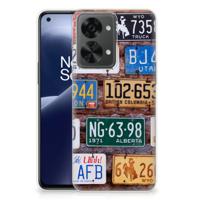 OnePlus Nord 2T | Siliconen hoesje | met foto Kentekenplaten