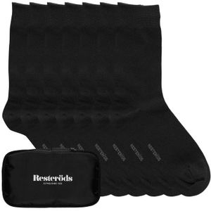 Resteröds 7 stuks Bamboo Socks Travel Bag