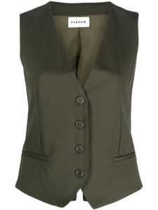 P.A.R.O.S.H. gilet en laine à boutonnière - Vert