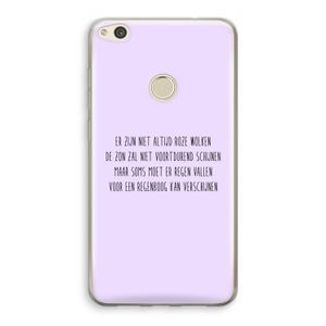 Regenboog: Huawei Ascend P8 Lite (2017) Transparant Hoesje