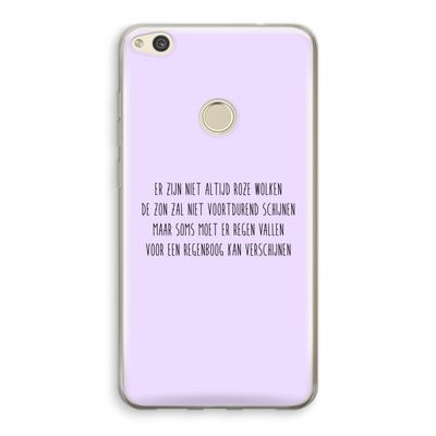 Regenboog: Huawei Ascend P8 Lite (2017) Transparant Hoesje