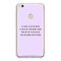Regenboog: Huawei Ascend P8 Lite (2017) Transparant Hoesje