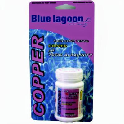 Blue Lagoon Koper Teststrips 50st - pH/Alkaliniteit Waterkwaliteit Meetset voor Zwembaden & Vijvers