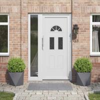 VidaXL Plantenbak 2 pcs antraciet 40 x 40 x 40 cm staal