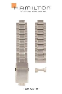 Horlogeband Hamilton H82315131 / H695645100 Staal 20mm