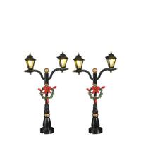 Lantaarn 2 stuks battery operated l6,5xb2xh11,5cm - Luville Lantaarn 2 stuks battery operated l6,5xb2xh11,5cm - Luville