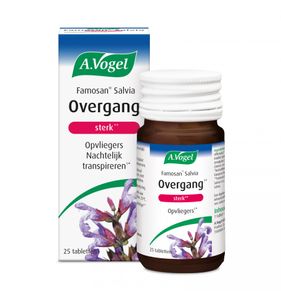 Famosan salvia overgang sterk
