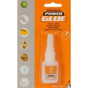 Power glue alles lijm tube 5 gram - Secondelijm