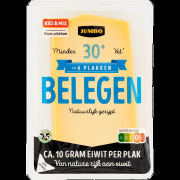 Jumbo Kaas Belegen 30+ Plakken 190 g