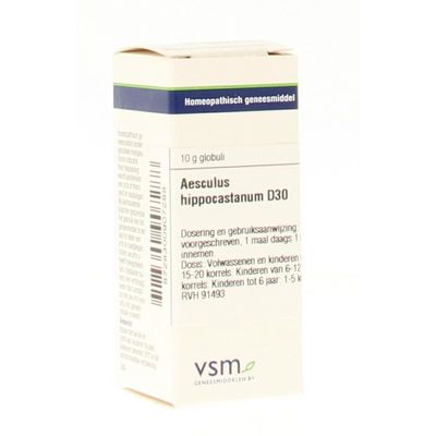 VSM Aesculus hippocastanum D30 (10 gr)