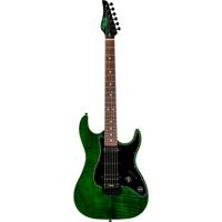 JET Guitars JS-450 Transparent Green elektrische gitaar - thumbnail