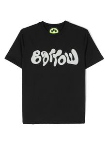 Barrow kids t-shirt en coton à logo floqué - Noir