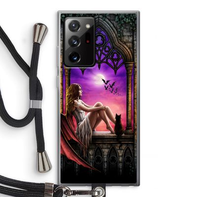 Kinderen van de nacht: Samsung Galaxy Note 20 Ultra / Note 20 Ultra 5G Transparant Hoesje met koord