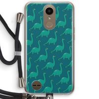Diplodocus: LG K10 (2017) Transparant Hoesje met koord
