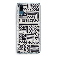 Marrakech print: Huawei P20 Transparant Hoesje