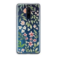 Botanical sweet flower heaven: OnePlus 7 Pro Transparant Hoesje