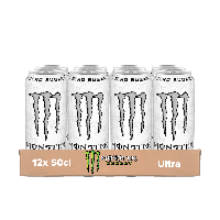 Monster energy ultra white blik (12x 50cl) (kopie)