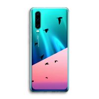Fly away: Huawei P30 Transparant Hoesje
