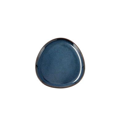 Eetbord Bidasoa Ikonic Blauw Keramisch 11 x 11 cm (12 Stuks) (Pack 12x)