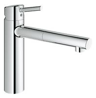 GROHE Concetto Keukenkraan - uittrekbare uitloop - chroom 31129001 - thumbnail