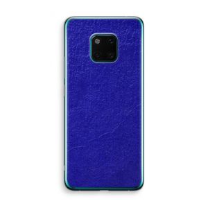 Majorelle Blue: Huawei Mate 20 Pro Transparant Hoesje
