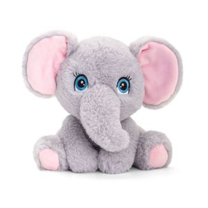 Pluche knuffel dier olifant 18 cm