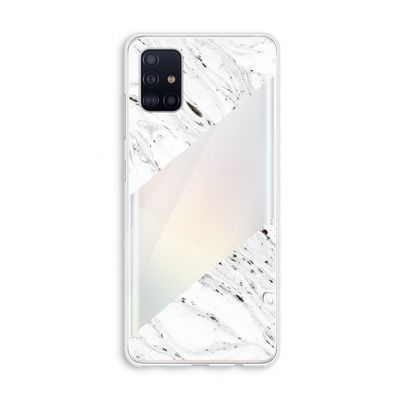 Biggest stripe: Galaxy A51 4G Transparant Hoesje
