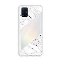 Biggest stripe: Galaxy A51 4G Transparant Hoesje