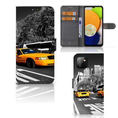 Samsung Galaxy A03 | Flip Cover | New York Taxi