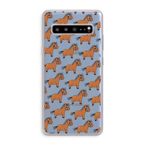 Pony: Samsung Galaxy S10 5G Transparant Hoesje