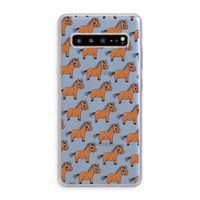 Pony: Samsung Galaxy S10 5G Transparant Hoesje