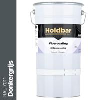 Holdbar Vloercoating Donkergrijs (RAL 7011) 5 kg