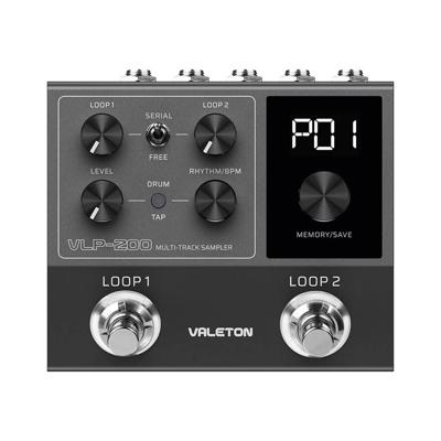 Valeton VLP-200 Multi-Track Stereo Looper Pedaal met Drumpatronen