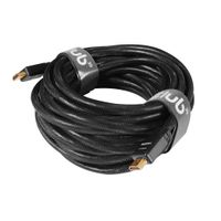 club3D CAC-2313 HDMI-kabel HDMI Aansluitkabel HDMI-A-stekker, HDMI-A-stekker 10.00 m Zwart 4K UHD, Vlambestendig - thumbnail