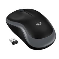 Logitech M185 muis zwart/grijs