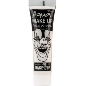 Horror schmink op waterbasis - wit - tube 15 ml - Schminken - Halloween - Carnaval - Make-up