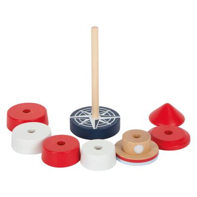 Small Foot stapeltoren vuurtoren grote oceaan, 8dlg. Small Foot stapeltoren vuurtoren grote oceaan, 8dlg.