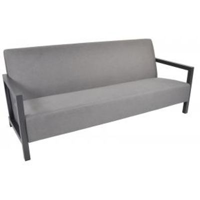 Verona aluminium Loungebank grijs - 3 persoons
