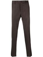 Incotex pantalon slim à taille basse - Marron