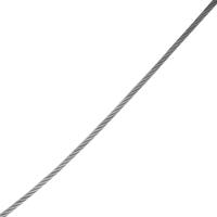Staalkabel gegalv 4mm p/m - Deltafix