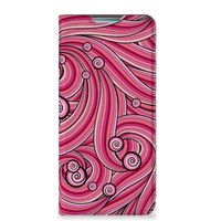 Samsung Galaxy A53 Bookcase Swirl Pink