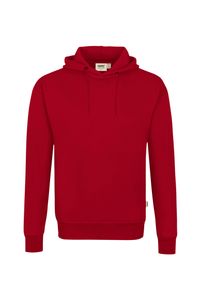 Hakro 560 Hooded sweatshirt organic cotton GOTS - Red - 2XS